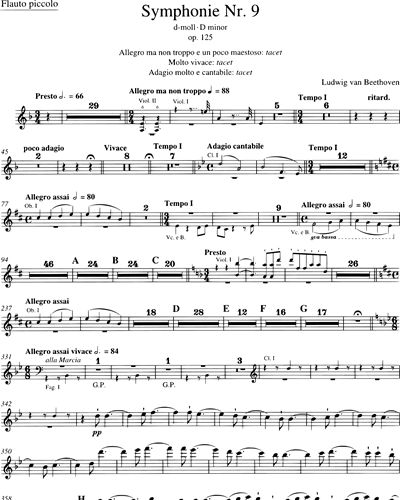Symphony No. 9 in D minor, op. 125