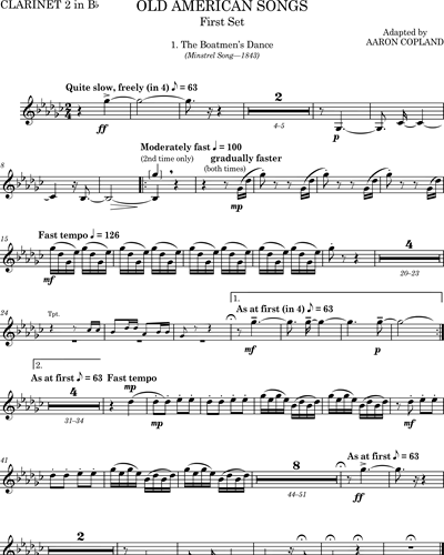 Clarinet 2 in Bb