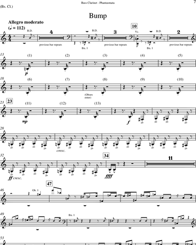 Bass Clarinet/Baritone Saxophone (Alternative)