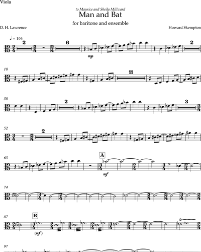[String Quintet] Viola