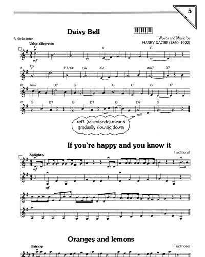 Daisy Bell/If You're Happy And You Know It
