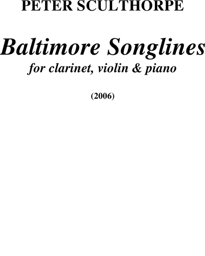 Baltimore Songlines
