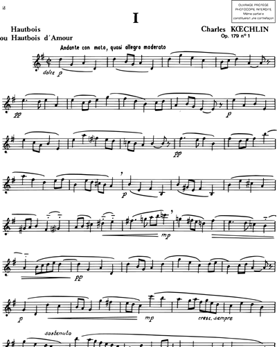 Quatorze pièces Op. 179 Vol. 2  n. 1 à 7
