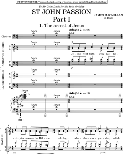 Vocal Score Part 1