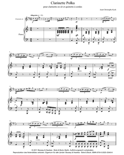 Clarinette Polka