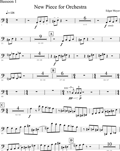 New Piece for Orchestra