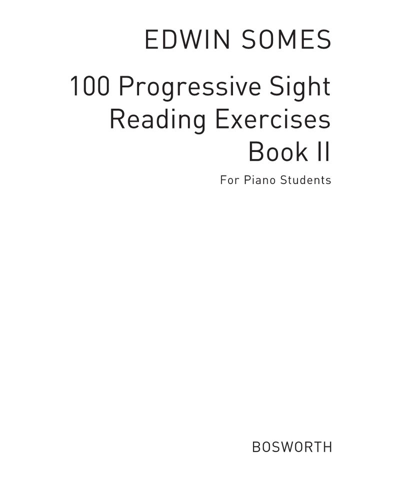 100 Progressive Sight Reading Exercises, Book 2