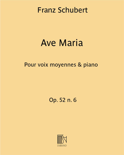 Ave Maria Op. 52 n. 6