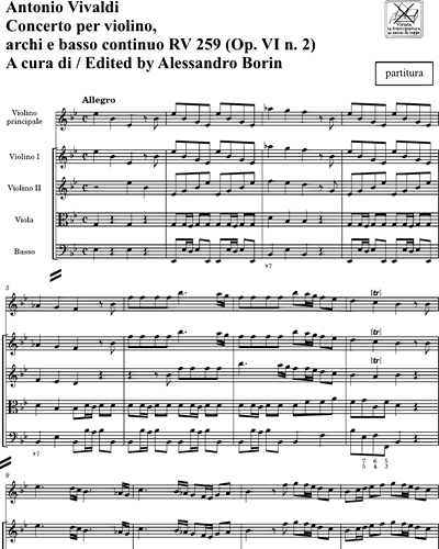 Concerto RV 259 Op. 6 n. 2