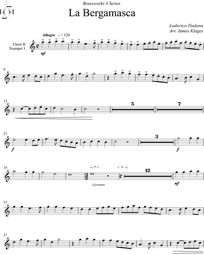 [Choir 2] Trumpet 1