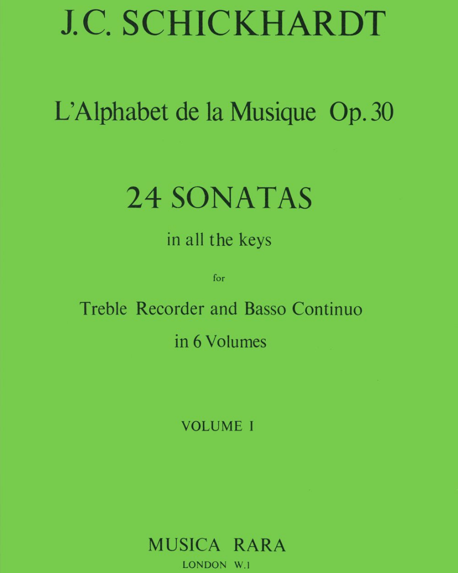 L'Alphabet de la Musique op. 30, Nr. 1 - 4