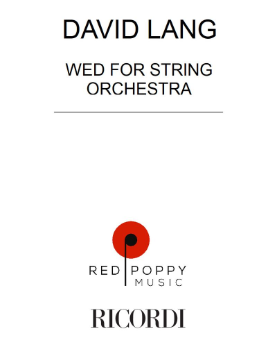 wed for string orchestra