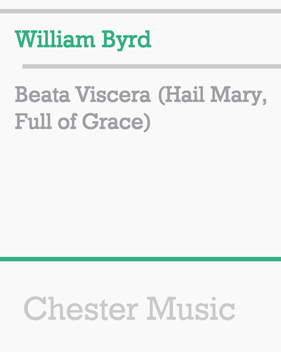 Beata Viscera (Hail Mary, Full of Grace)