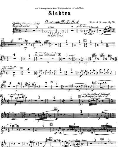 Clarinet 3 in Bb/Clarinet in Eb/Clarinet in A
