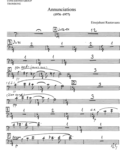 [Concertino] Trombone