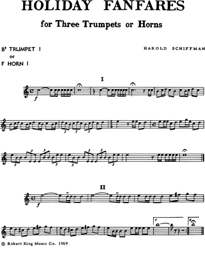 Trumpet in Bb 1/Horn in F 1 (Alternative)