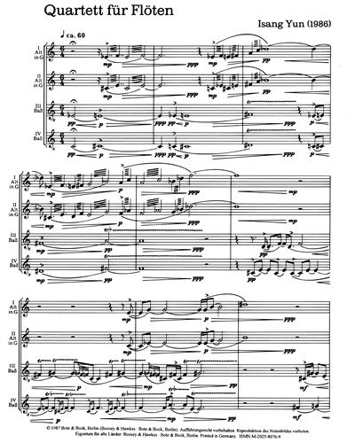 Flute 1 - 4