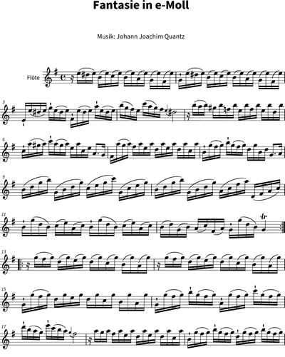 Fantasia in E minor