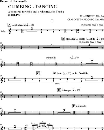 Clarinet in A 2/Clarinet in Eb 2