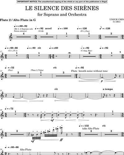 Flute 2/Alto Flute
