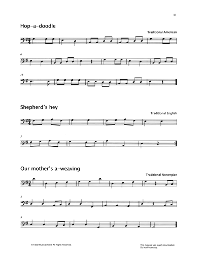 'Hop-A-Doodle' & 'Shepherd's Hey' & 'Our Mother's A-Weaving' & 'Apples And Pears' & 'I Had A Cat' & 'Big Ben At Teatime'