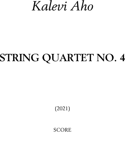 String Quartet No. 4