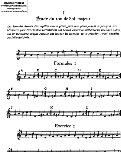 Exercices d'intonation en trois cahiers (2ème cahier) Sheet Music by ...