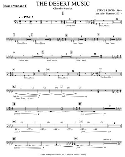 Bass Trombone 1