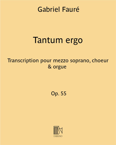 Tantum Ergo Op. 55