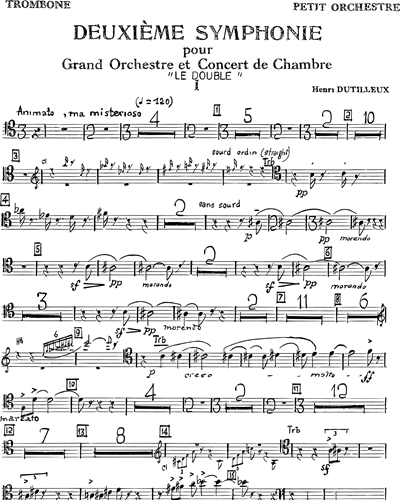 [Chamber Orchestra] Trombone