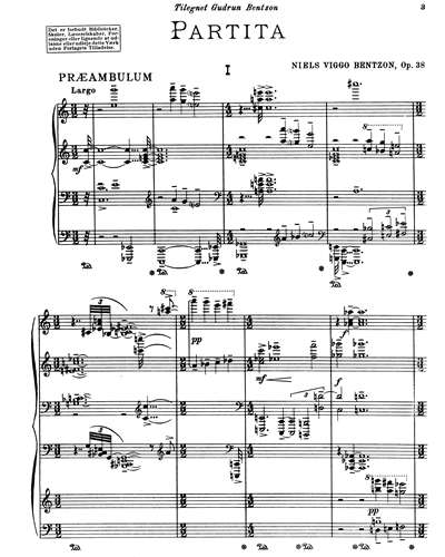 Partita, Op. 38