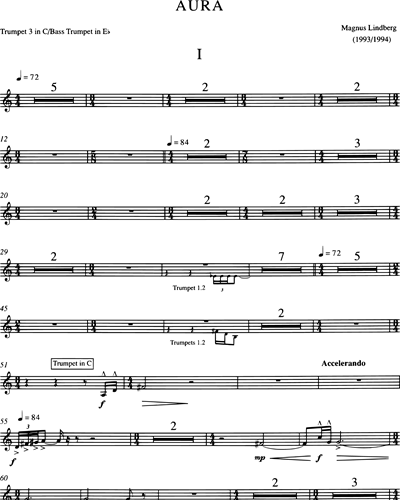 Trumpet in C 3/Bass Trumpet in Eb