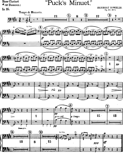 Bass Clarinet & Bassoon (Optional)
