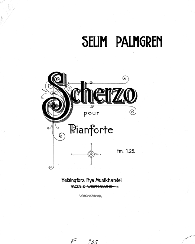 Scherzo pour Pianforte