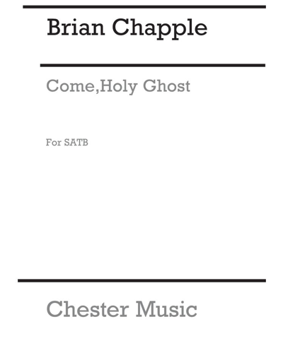 Come, Holy Ghost