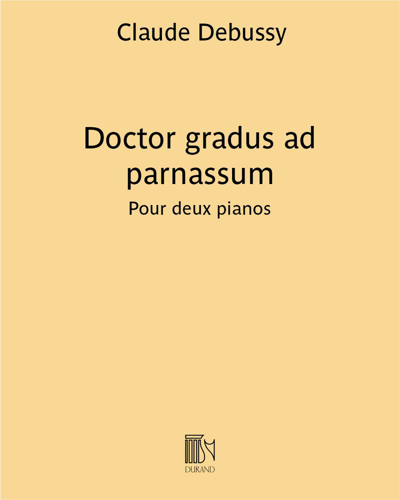 Doctor gradus ad parnassum (extrait de "Children’s corner") - Pour deux pianos