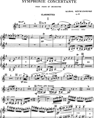 Clarinet 2/Clarinet in A 2/Clarinet in Eb