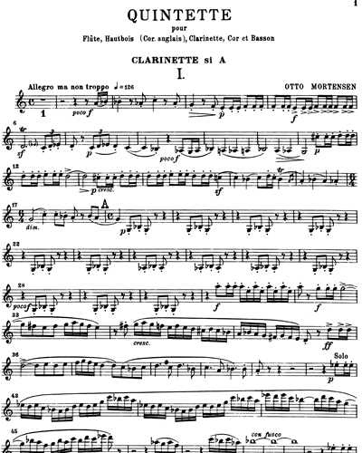 Clarinet in A
