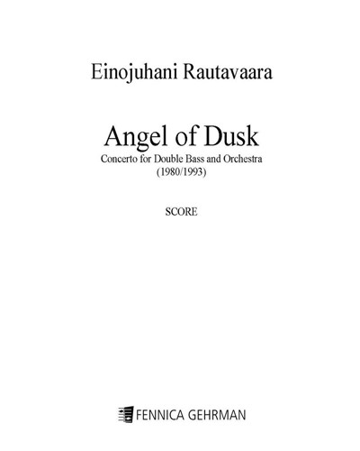 Angel of Dusk [Version for Orchestra]