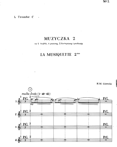 Muzyczka 2, Op. 23