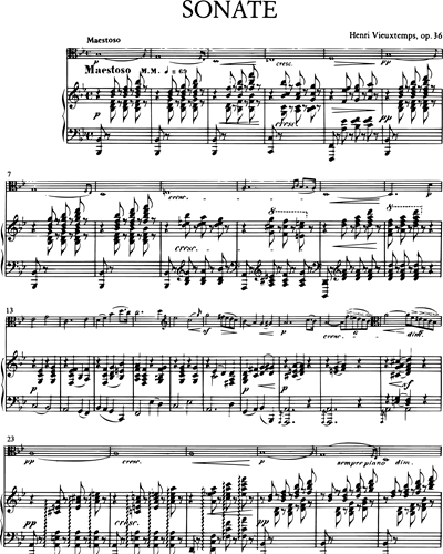 Sonate in B-dur, Op. 36