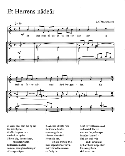Voice & Unison Chorus (Alternative) & Organ