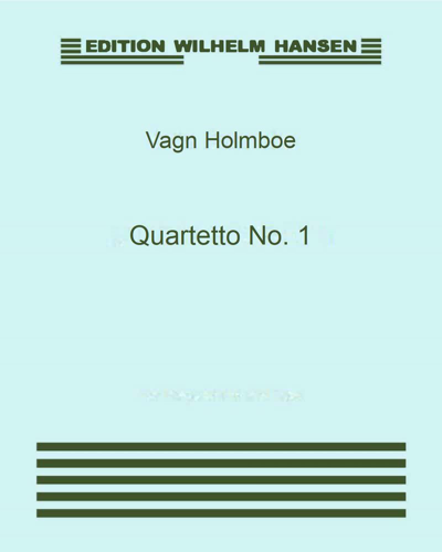 Quartetto No.  1