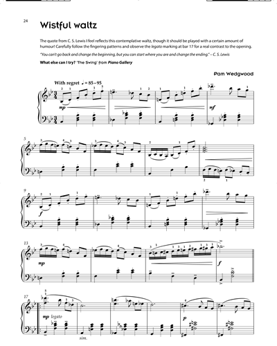 Wistful Waltz Sheet Music by Pam Wedgwood | nkoda | Free 7 days trial