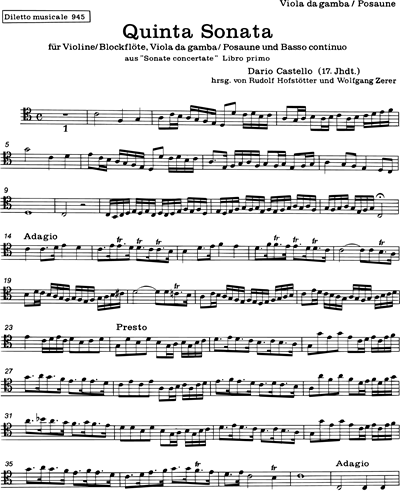 Sonata No. 5 in C major