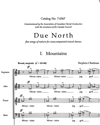 Due North: No. 1 Mountains