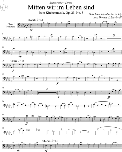 [Choir 2] Trombone