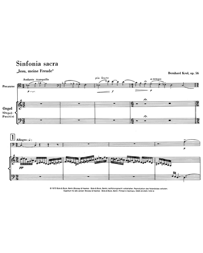 Sinfonia Sacra, op. 56