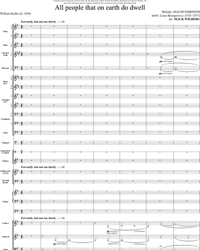 Full Score & Mixed Chorus