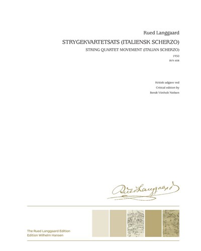 Strygekvartetsats, BVN 408